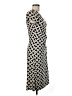 Jonathan Martin Polka Dots Ivory Casual Dress Size 6 - photo 4