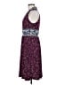 Wisp Paisley Purple Casual Dress Size 8 - photo 5