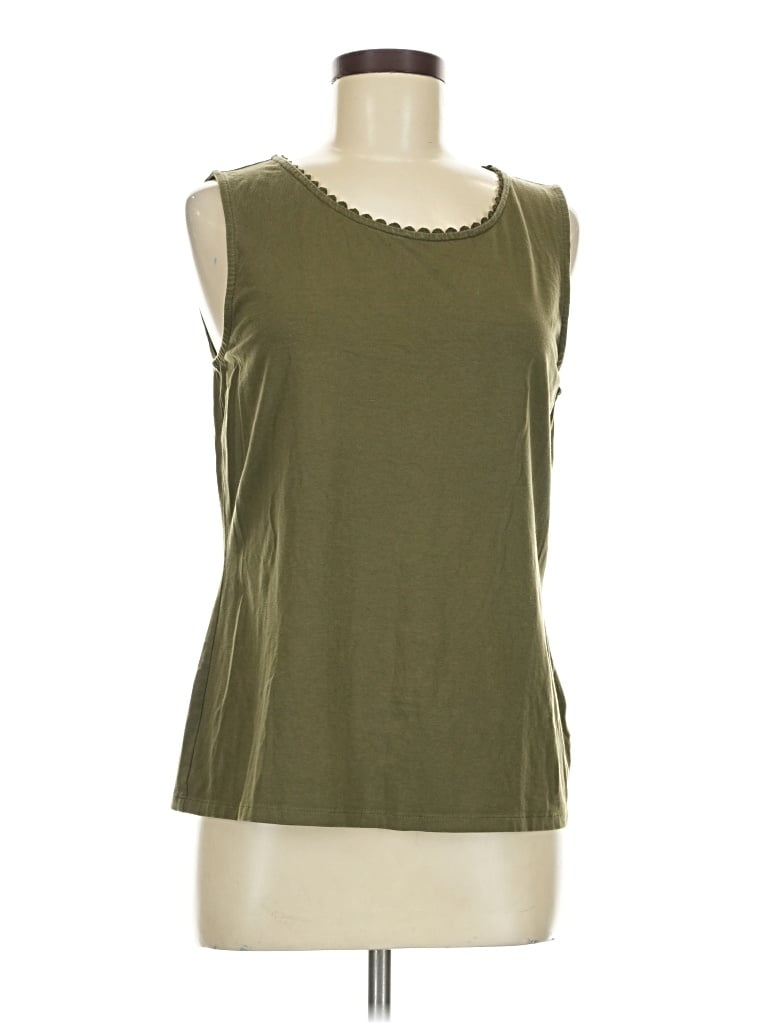 Pre-owned Talbots Sleeveless T-shirt In Green