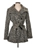 Calvin Klein Tweed Gray Coat Size S - photo 1