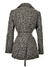 Calvin Klein Tweed Gray Coat Size S - photo 2