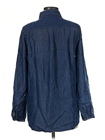 Ellen Tracy Long Sleeve Button-Down Shirt (view 2)