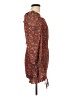 Blush 100% Polyester Paisley Red Cocktail Dress Size L - photo 4