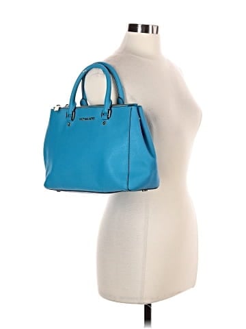 MICHAEL Michael Kors Leather Satchel (view 2)