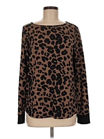 Pink Clover Pullover Sweater (view 1)