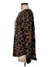 Pink Clover Animal Print Brown Pullover Sweater Size M - photo 5