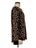 Pink Clover Animal Print Brown Pullover Sweater Size M - photo 4
