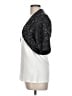 Donna Ricco 100% Polyester Silver Kimono Size L - photo 5