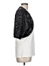 Donna Ricco 100% Polyester Silver Kimono Size L - photo 4