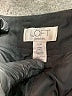 Ann Taylor LOFT Solid Black Wool Pants Size 10 (petite) - photo 7