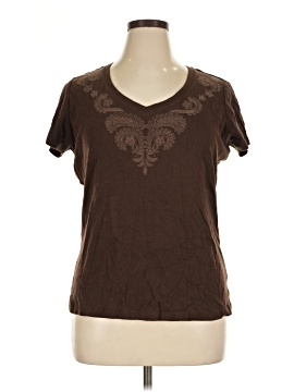St. John's Bay Short Sleeve Top