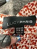 Lucy Paris 100% Polyester Paisley Orange Casual Dress Size XS - photo 7