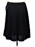BCBGMAXAZRIA 100% Polyester Solid Black Casual Skirt Size 4 - photo 2