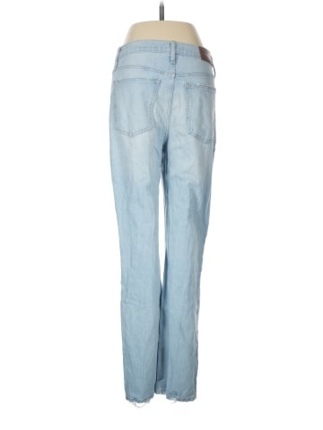 Madewell Tall Slim Demi-Boot Jeans in Bellmeade Wash (view 2)