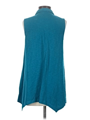Soft Surroundings Sleeveless Button-Down Shirt (view 2)
