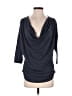 MiracleBody Gray 3/4 Sleeve Top Size M - photo 1