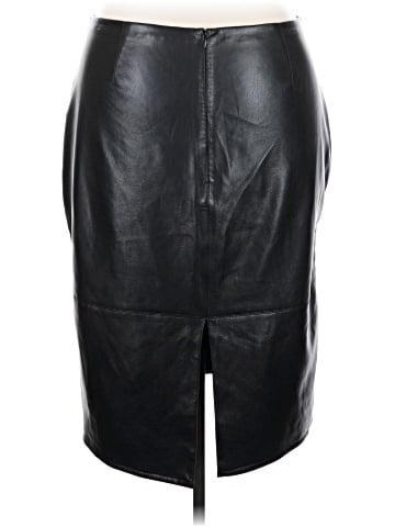 Good American Faux Leather Skirt (view 2)