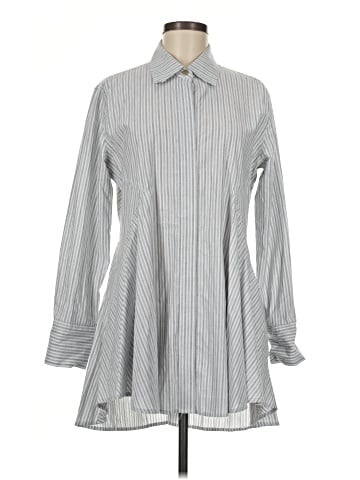 Donna Karan New York Long Sleeve Blouse (view 1)