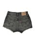 Levi's Gray Denim Shorts Size 24 waist - photo 2