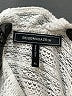 BCBGMAXAZRIA 100% Polyester White Short Sleeve Top Size XL - photo 7