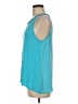 Jennifer Lopez Teal Sleeveless Top Size M - photo 5