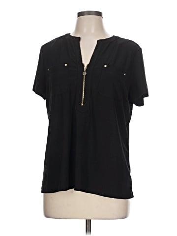 Anne Klein Short Sleeve Top (view 1)