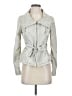 Armani Exchange 100% Cotton Gray Ivory Jacket Size S - photo 1