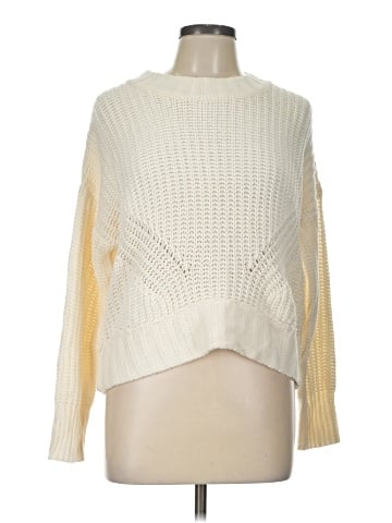 Pink Rose Pullover Sweater (view 1)