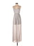 BCBGeneration 100% Polyester Gray Casual Dress Size XXS - photo 1