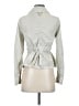 Armani Exchange 100% Cotton Gray Ivory Jacket Size S - photo 2