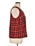J.Crew Factory Store 100% Polyester Red Sleeveless Top Size XL - photo 4