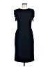 Escada Solid Black Cocktail Dress Size EU 40 / US 10 - photo 1
