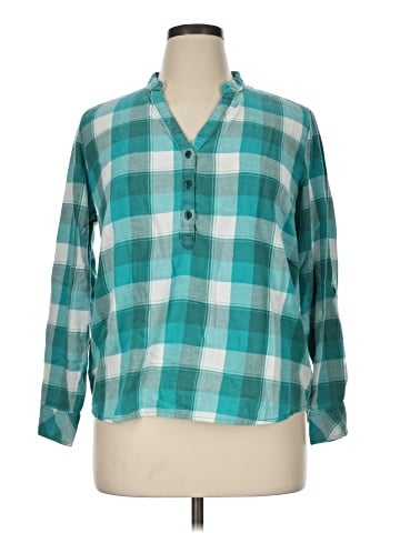 Riders by Lee Long Sleeve Blouse (view 1)