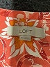 Ann Taylor LOFT 100% Rayon Orange Sleeveless Blouse Size XL - photo 7
