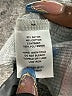Monteau Silver Short Sleeve Top Size M - photo 8