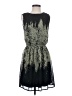 Bar III 100% Polyester Graphic Black Cocktail Dress Size S - photo 1