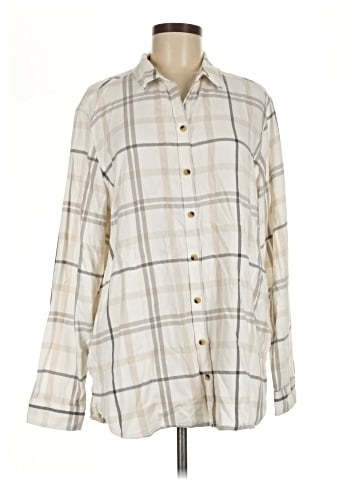 Jachs Girlfriend Long Sleeve Button-Down Shirt (view 1)