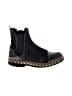 Free People 100% Leather Solid Black Ankle Boots Size EU 38 - photo 1