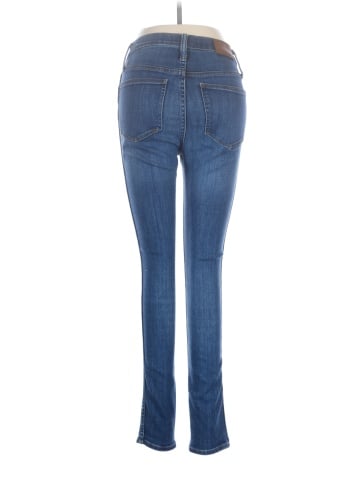 Madewell 10" High-Rise Skinny Jeans in Danny Wash: TENCEL&trade; Denim Edition (view 2)