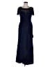 Xscape Blue Cocktail Dress Size 14 - photo 1