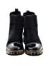 Free People 100% Leather Solid Black Ankle Boots Size EU 38 - photo 2