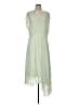 Lewit 100% Viscose Solid Green Cocktail Dress Size 8 - photo 1