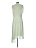 Lewit 100% Viscose Solid Green Cocktail Dress Size 8 - photo 2
