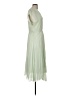 Lewit 100% Viscose Solid Green Cocktail Dress Size 8 - photo 4