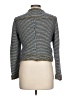 Zara Basic Tweed Blue Jacket Size L - photo 2