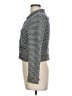 Zara Basic Tweed Blue Jacket Size L - photo 5
