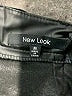 New Look 100% Rayon Black Shorts Size M - photo 3