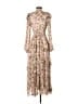 BHLDN Floral Tan Casual Dress Size XS - photo 2