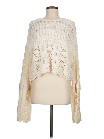 Zara Poncho (view 1)