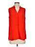 CAbi 100% Rayon Red Sleeveless Blouse Size S - photo 1